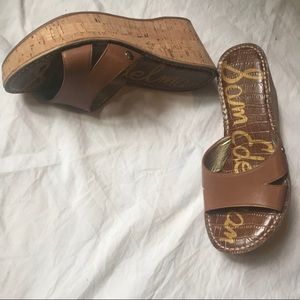 Sam Edelman Tan Cork Sandal
